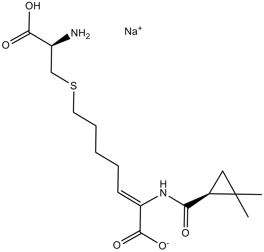 Cilastatin sodium التركيب الكيميائي