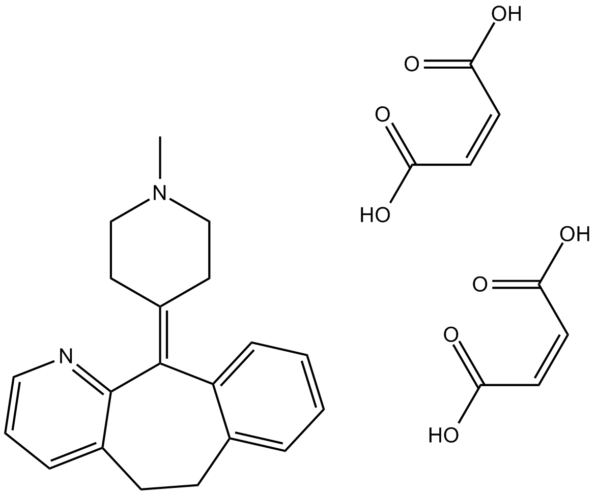 Azatadine dimaleate  Chemical Structure
