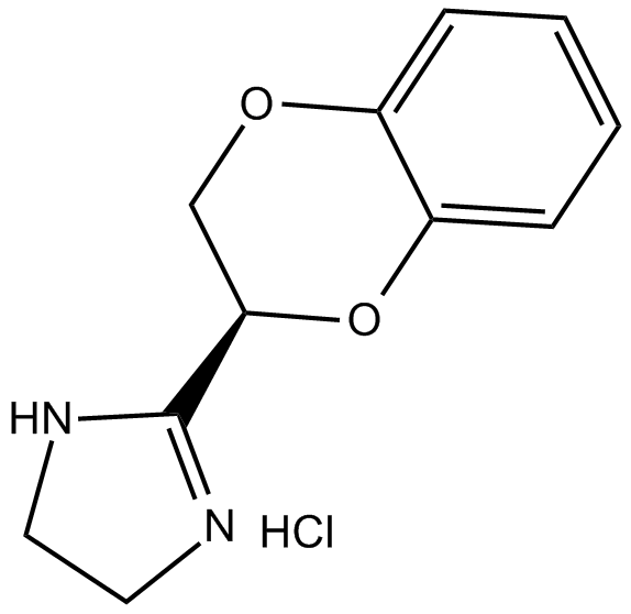 Idazoxan hydrochloride Chemische Struktur