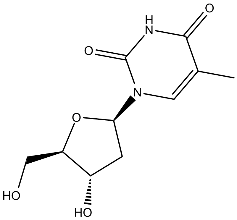 Thymidine Chemische Struktur