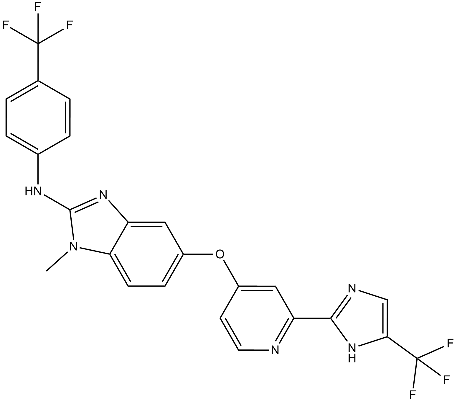 RAF265  Chemical Structure