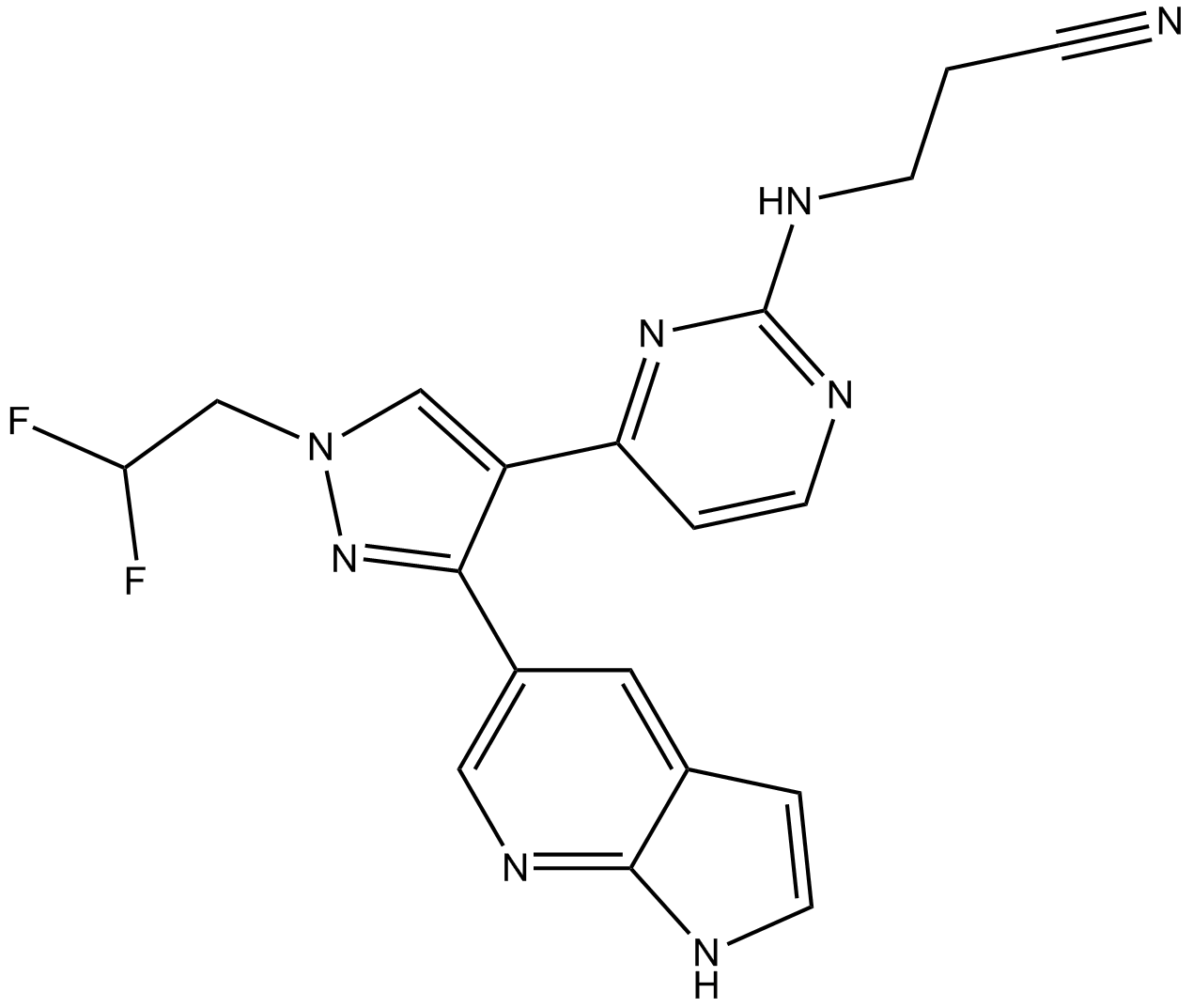 PF-04880594 التركيب الكيميائي