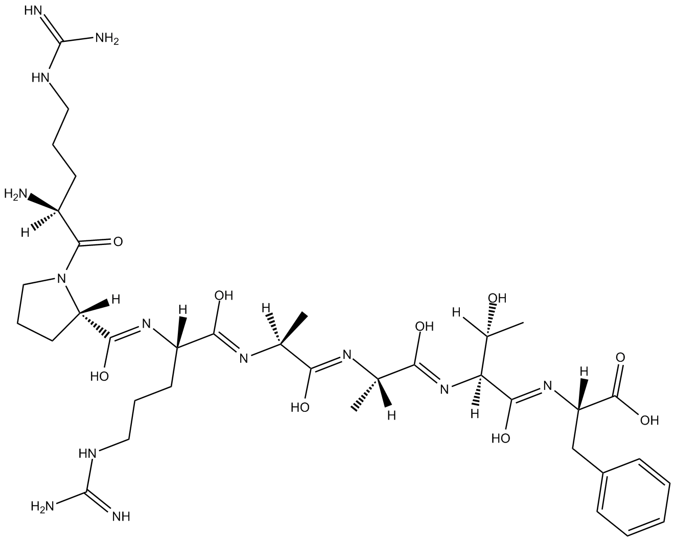 Akt/SKG Substrate Peptide التركيب الكيميائي