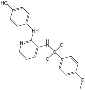 ABT-751 (E7010)  Chemical Structure