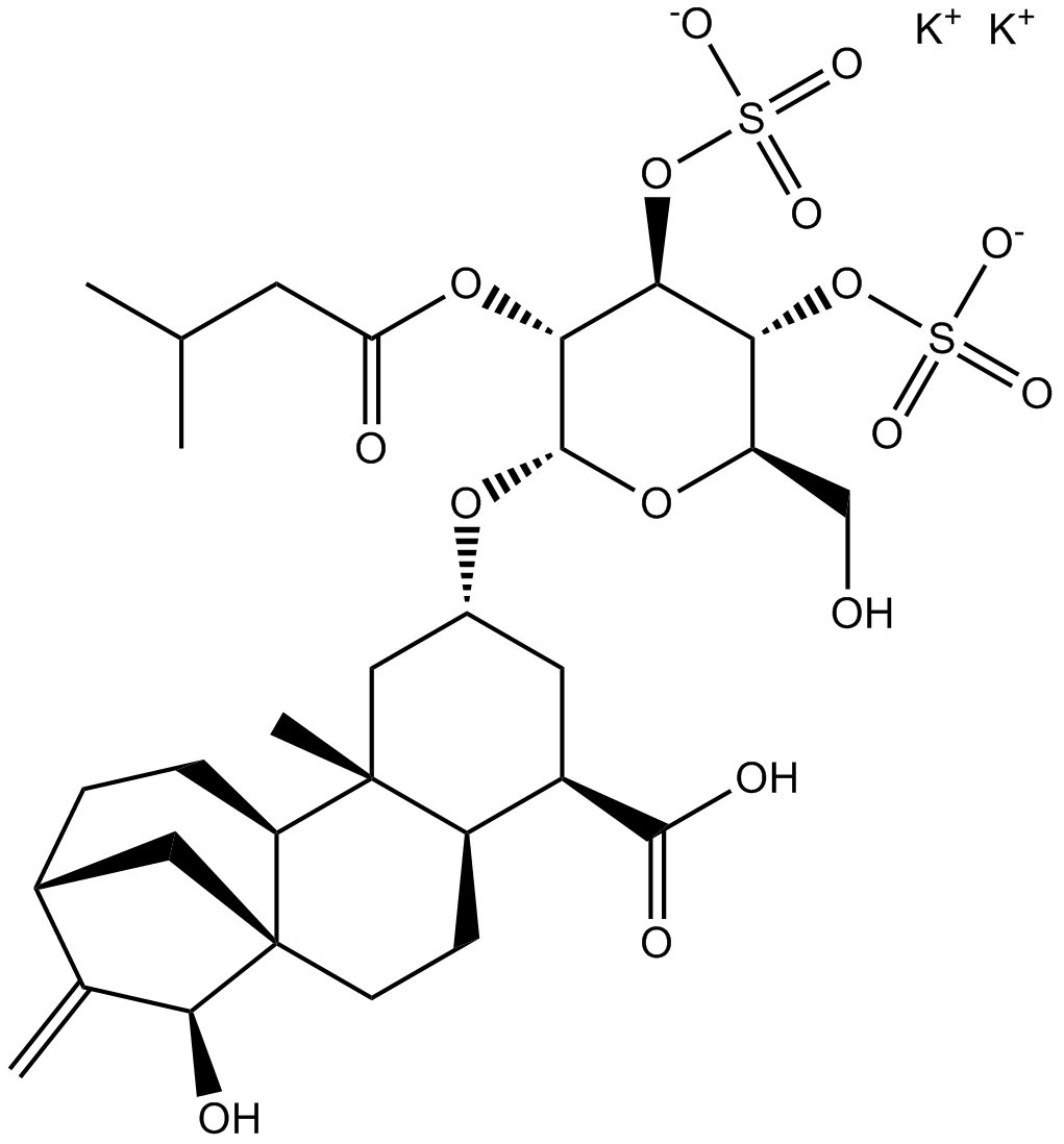 Atractyloside Dipotassium Salt التركيب الكيميائي