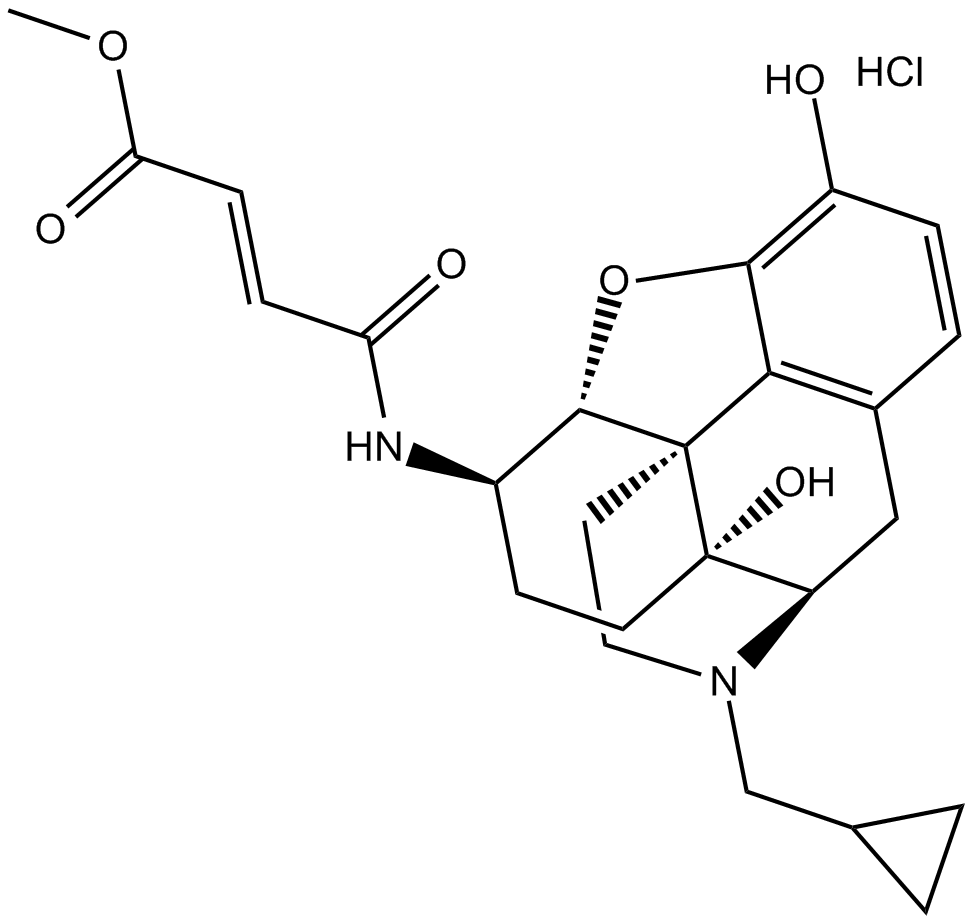 β-Funaltrexamine hydrochloride  Chemical Structure