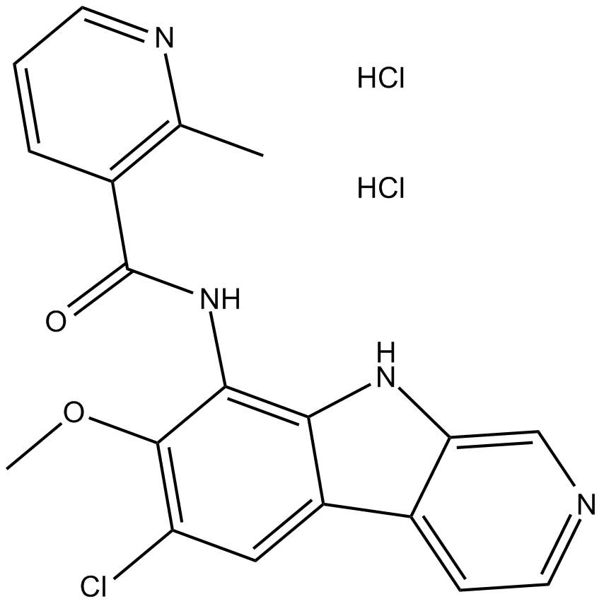 ML 120B dihydrochloride  Chemical Structure