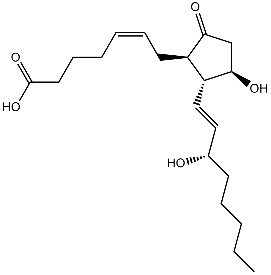 Prostaglandin E2 化学構造