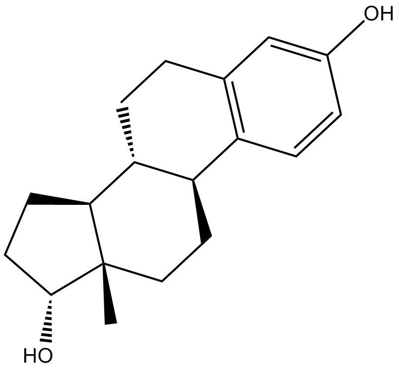 α-Estradiol  Chemical Structure