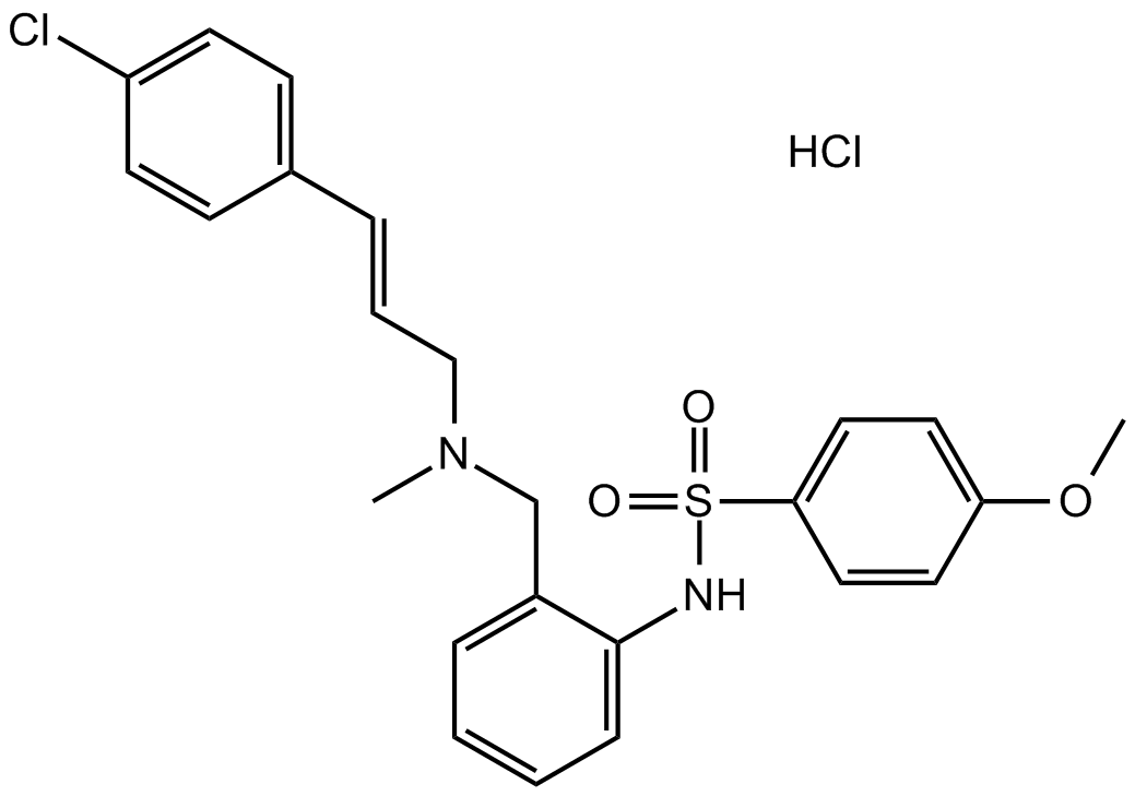 KN-92 hydrochloride  Chemical Structure