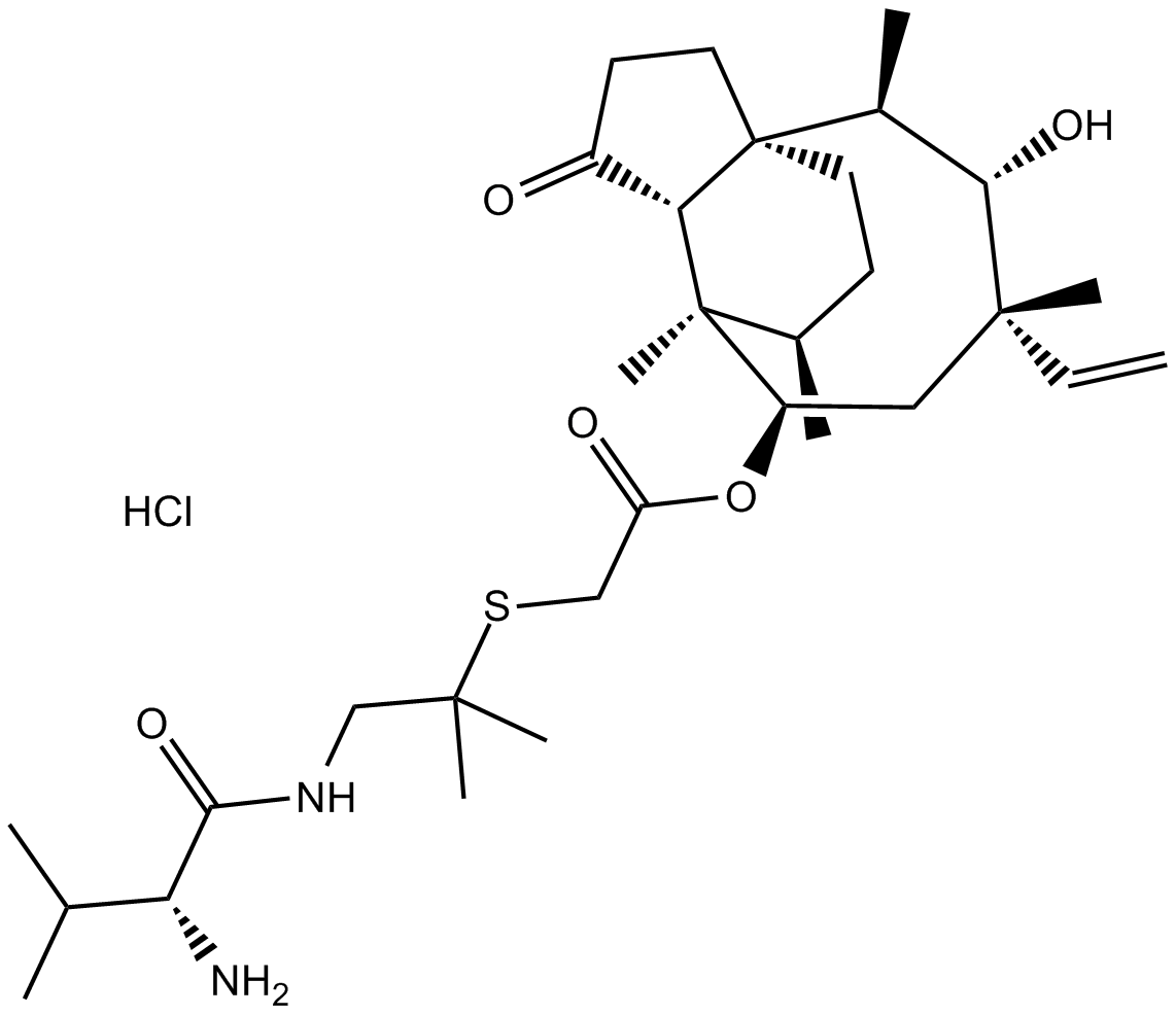 Valnemulin HCl Chemical Structure