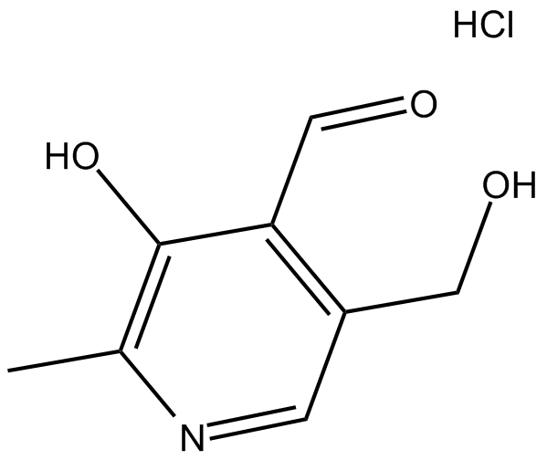 Pyridoxal hydrochloride Chemische Struktur