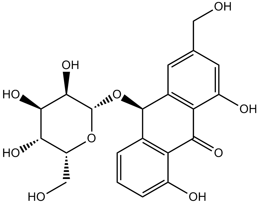 Casanthranol Chemical Structure