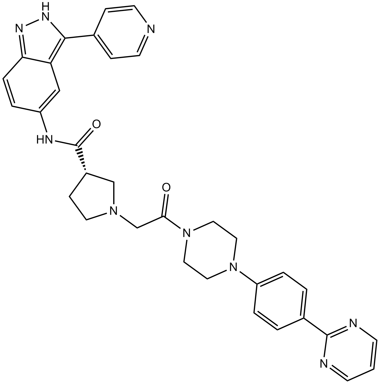 SCH772984  Chemical Structure