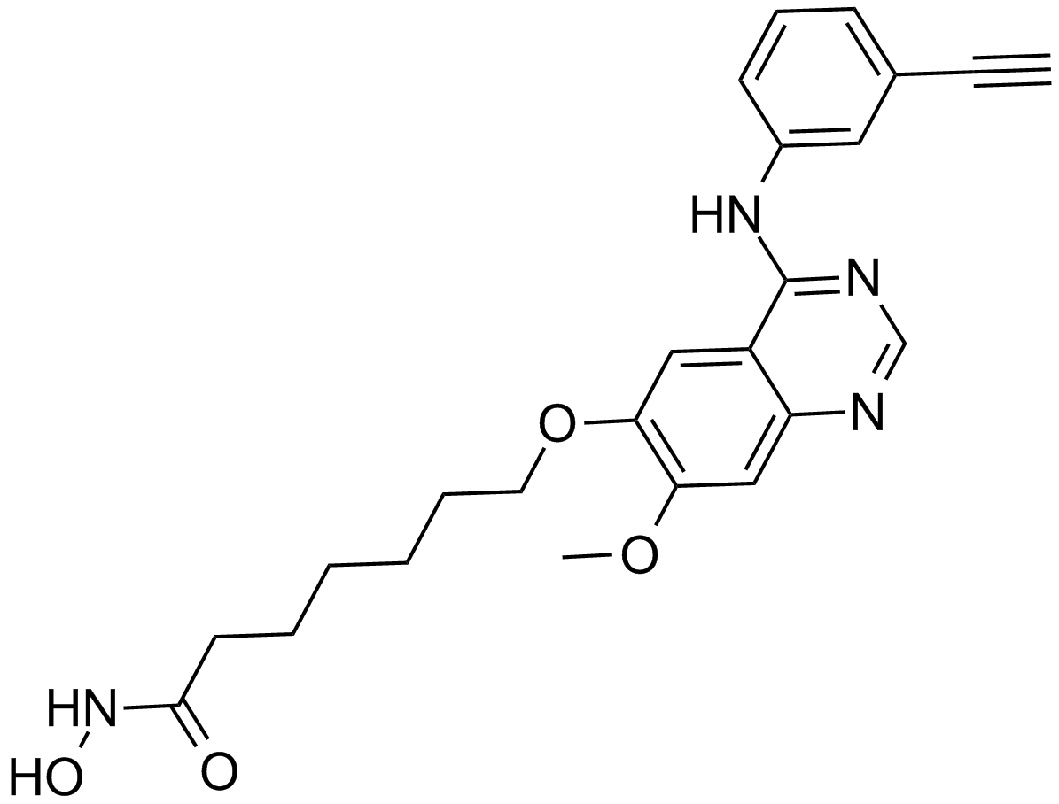 CUDC-101  Chemical Structure