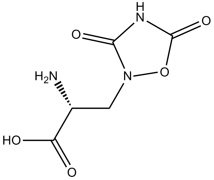 L-Quisqualic acid التركيب الكيميائي