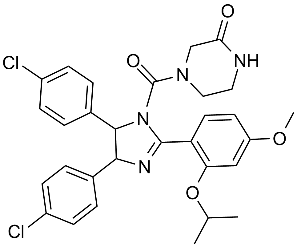 Nutlin-3  Chemical Structure