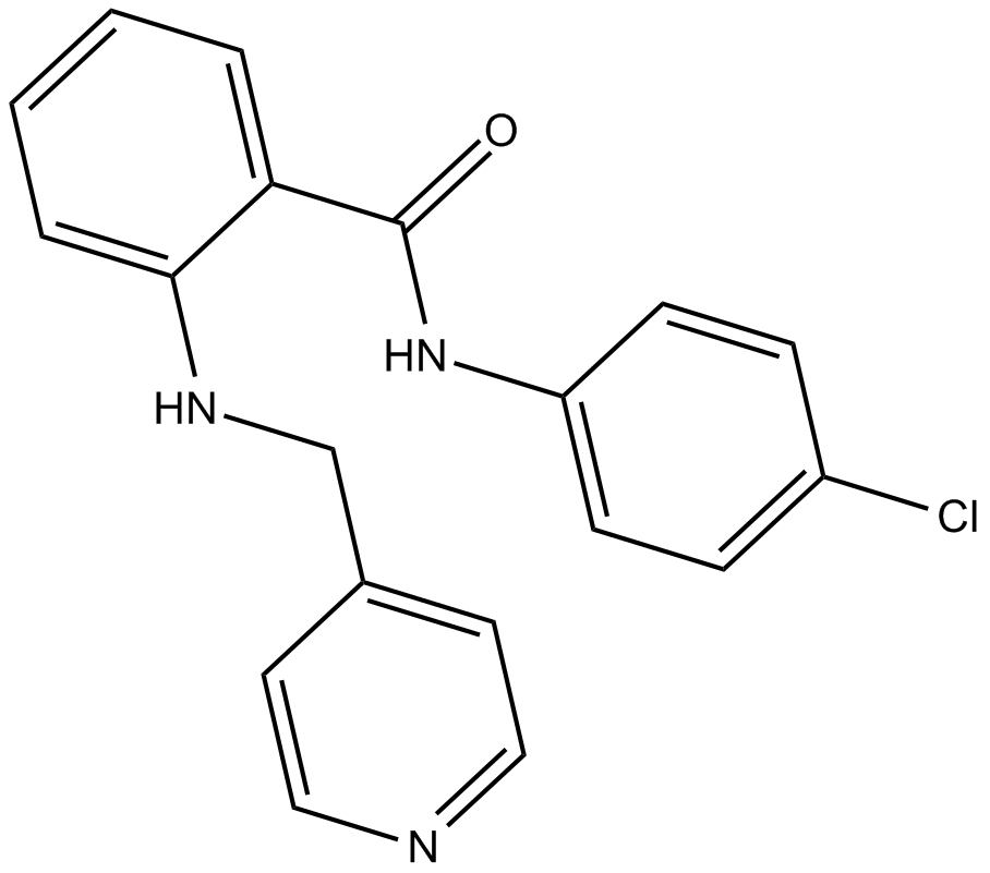 VEGFR Tyrosine Kinase Inhibitor II 化学構造