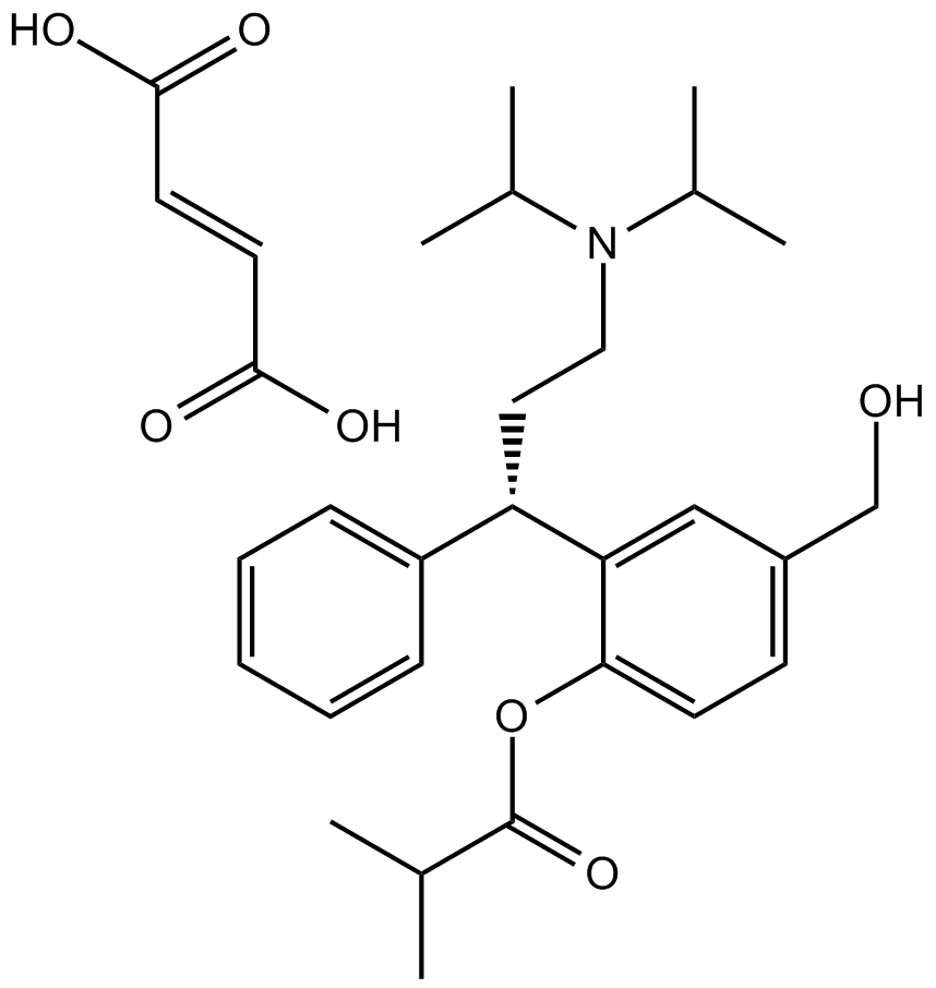 Fesoterodine Fumarate  Chemical Structure