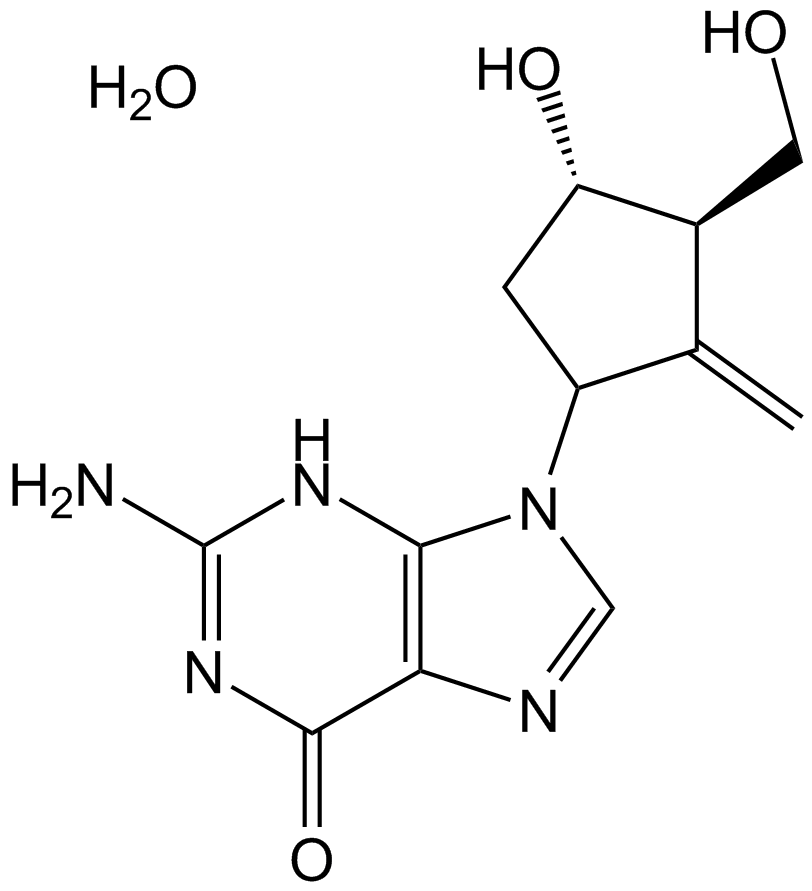 Entecavir Hydrate Chemical Structure