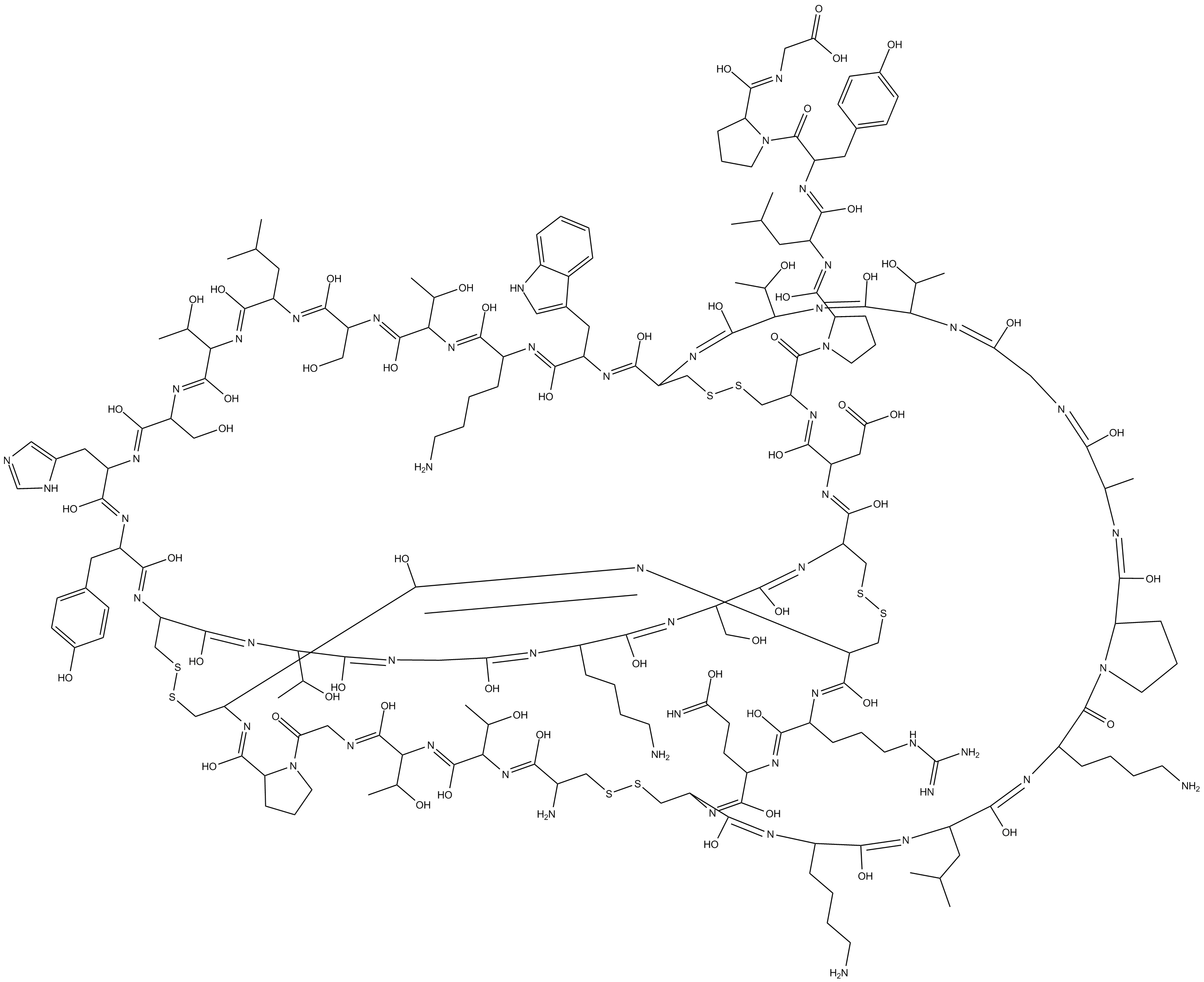 Obtustatin Chemische Struktur