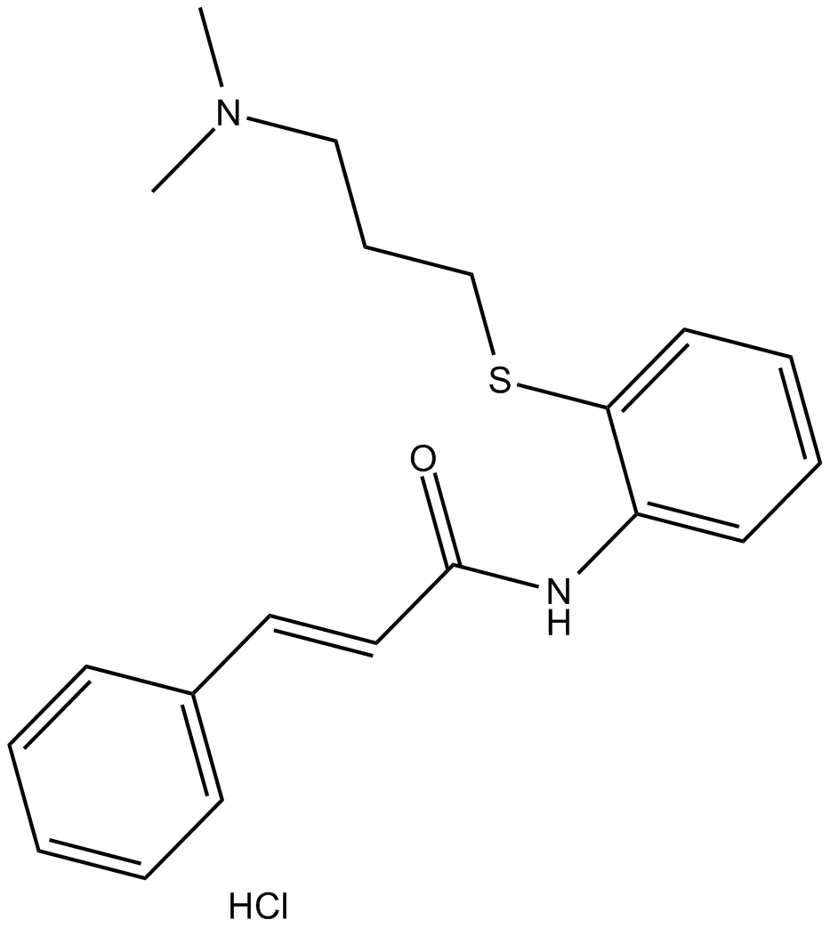 Cinanserin hydrochloride  Chemical Structure