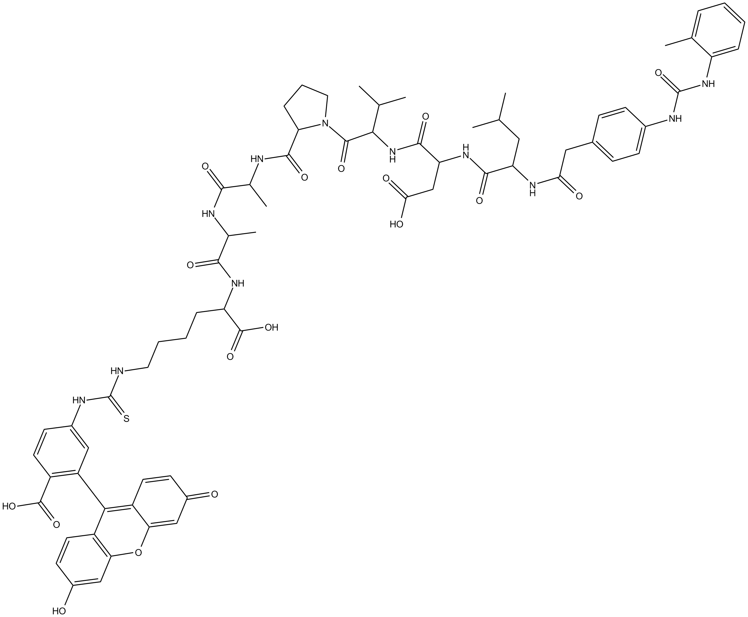 LDV FITC  Chemical Structure