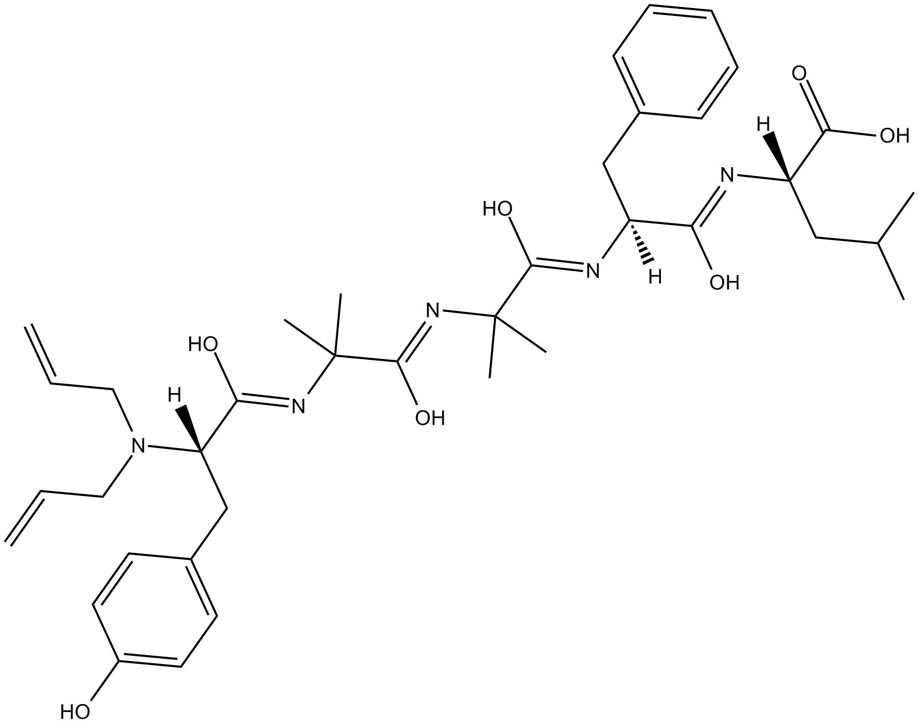 ICI 174,864  Chemical Structure