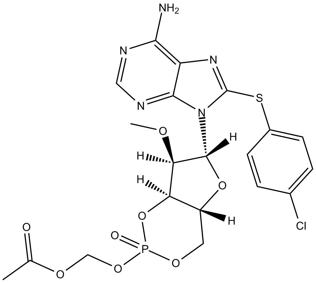 8-pCPT-2-O-Me-cAMP-AM Chemische Struktur