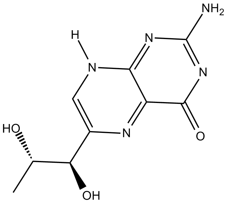 L-Biopterin التركيب الكيميائي
