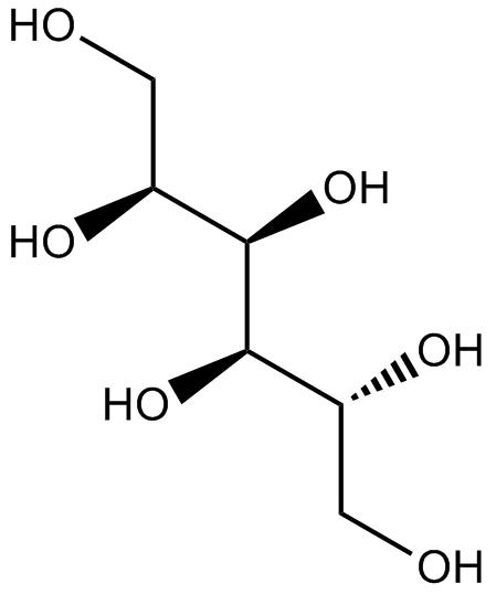 D-Sorbitol Chemische Struktur