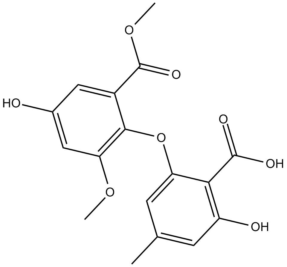 Asterric Acid Chemische Struktur