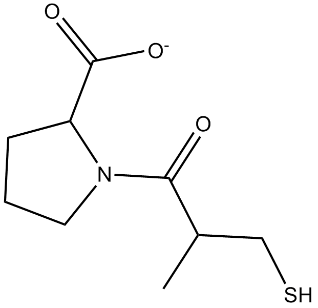 Captopril  Chemical Structure