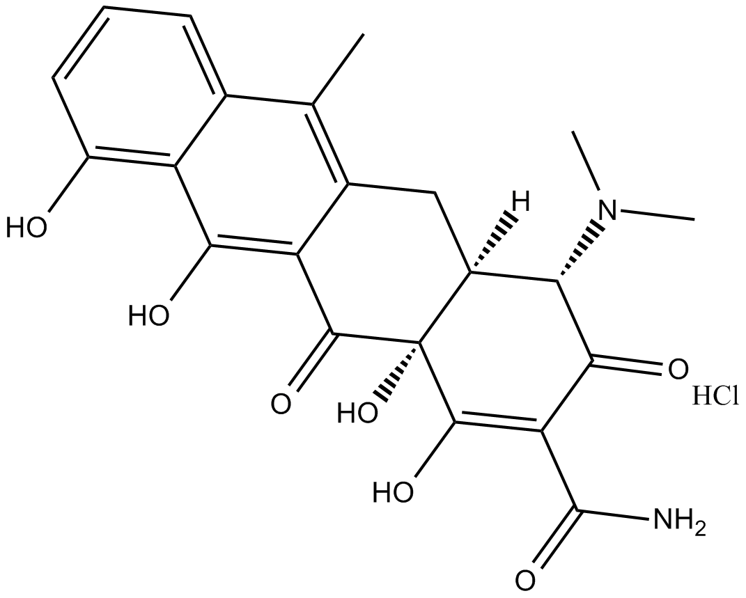 Anhydrotetracycline (hydrochloride)  Chemical Structure