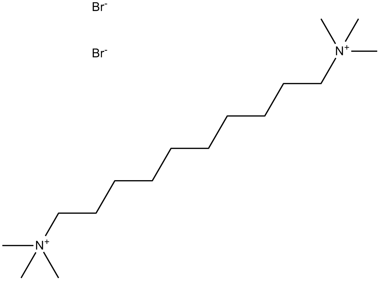 Decamethonium Bromide التركيب الكيميائي