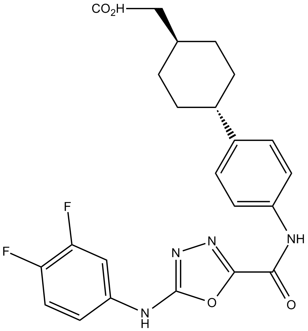 AZD 3988 化学構造