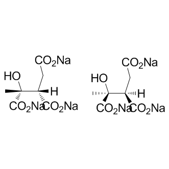 DL-threo-2-methylisocitrate sodium 化学構造