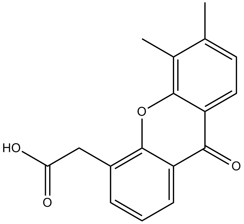 DMXAA (Vadimezan)  Chemical Structure
