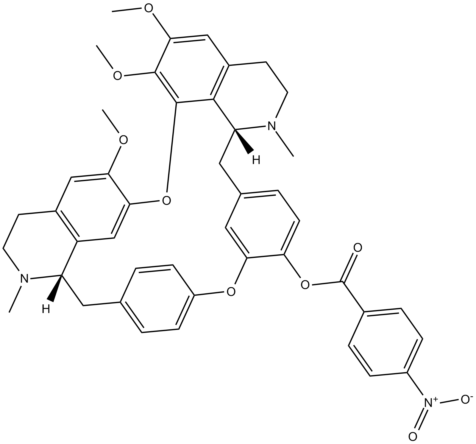 E6 Berbamine 化学構造