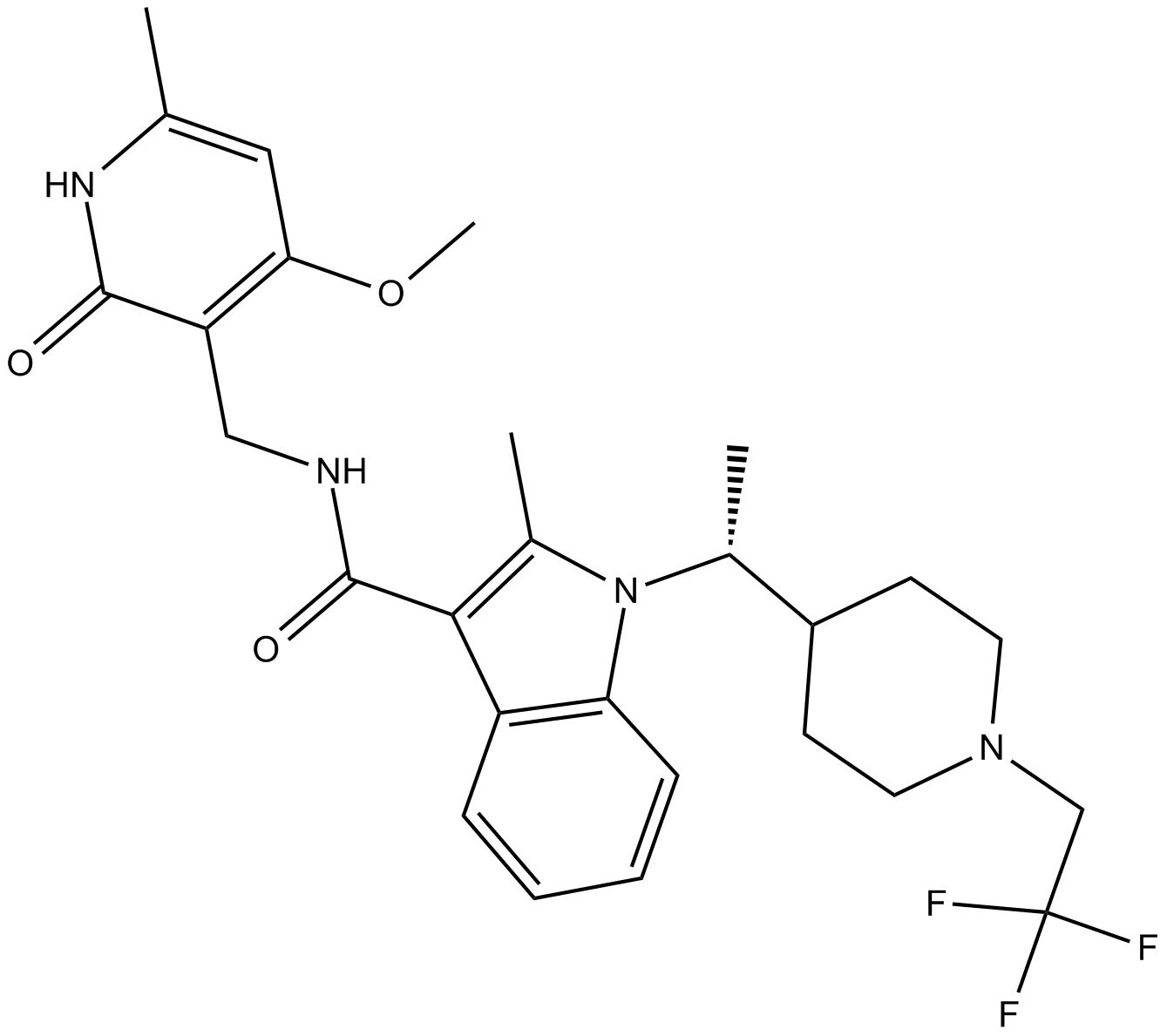 CPI-1205  Chemical Structure