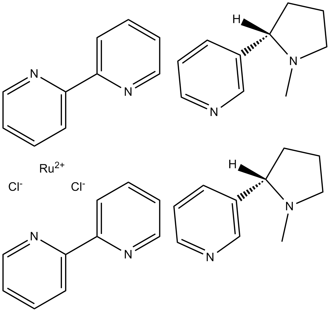 RuBi-Nicotine  Chemical Structure