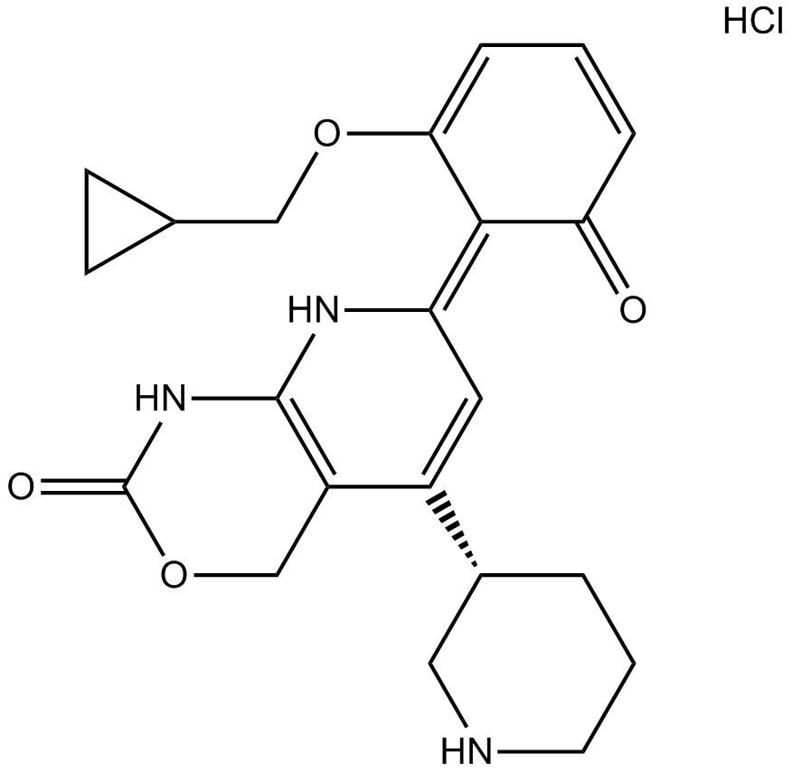 Bay 65-1942 HCl salt  Chemical Structure