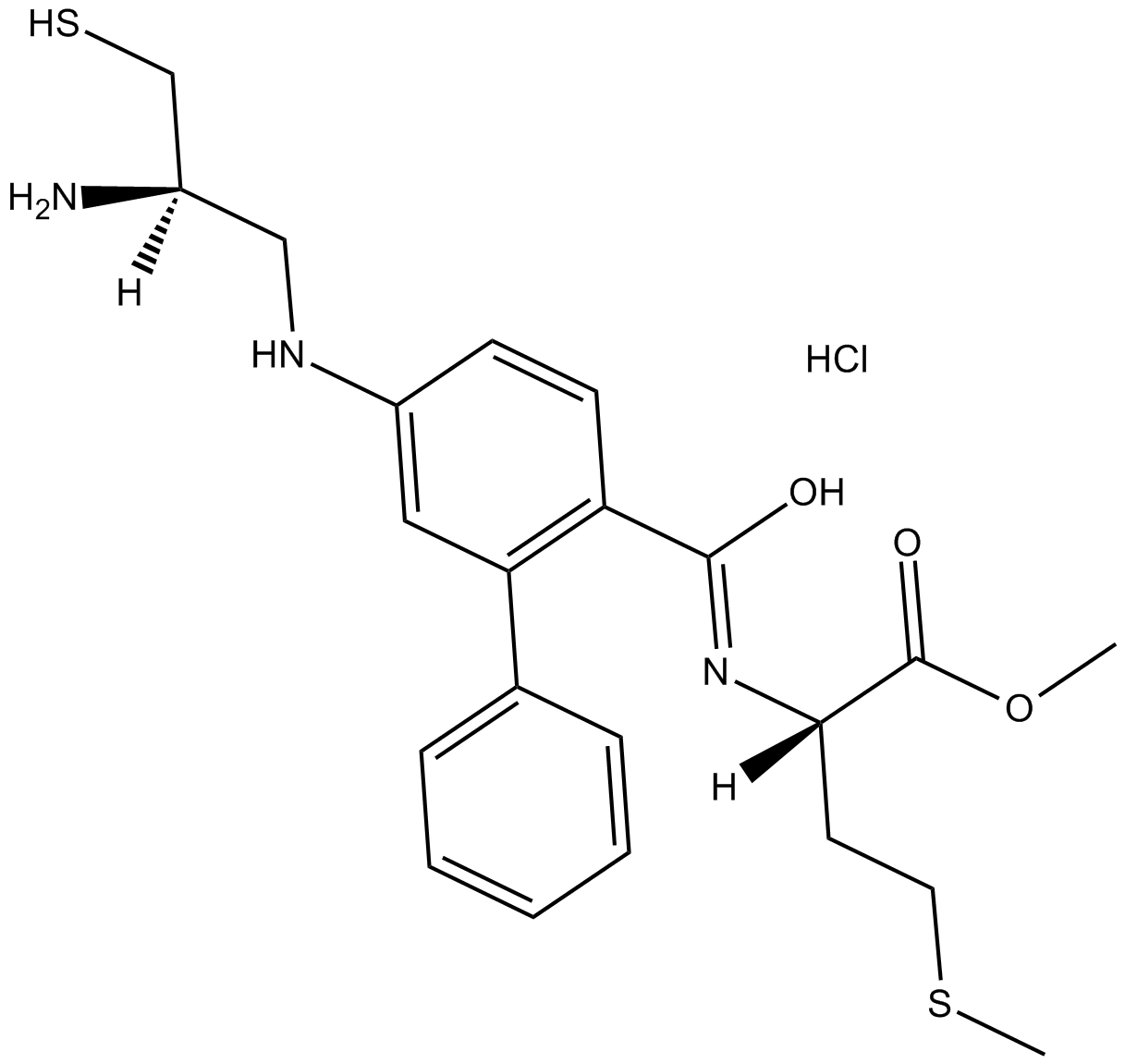 FTI 277 HCl 化学構造