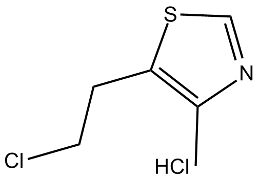 Chlormethiazole hydrochloride التركيب الكيميائي