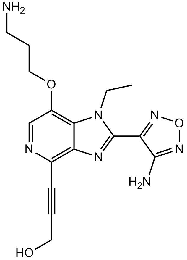 AKT Kinase Inhibitor التركيب الكيميائي