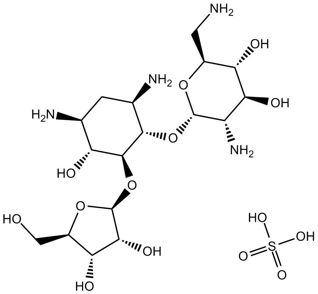 Ribostamycin Sulfate  Chemical Structure