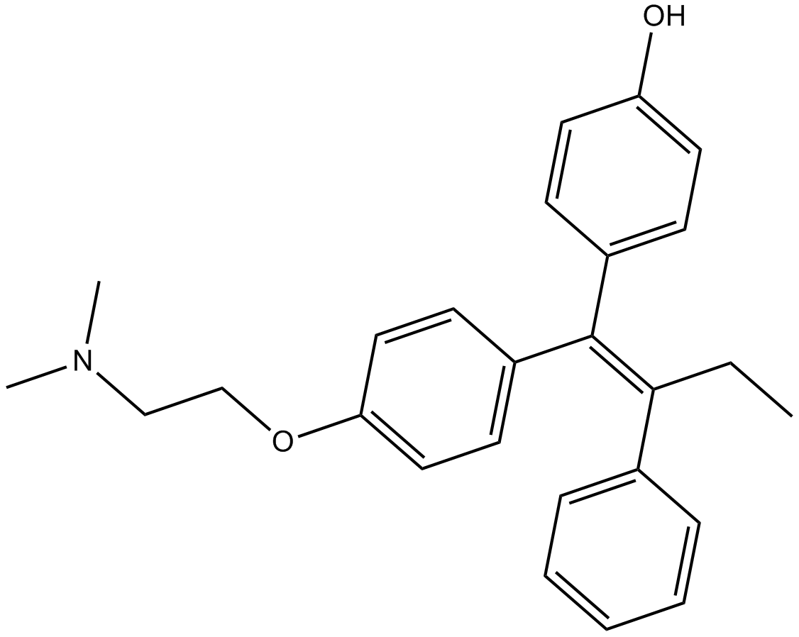 (Z)-4-Hydroxytamoxifen  Chemical Structure