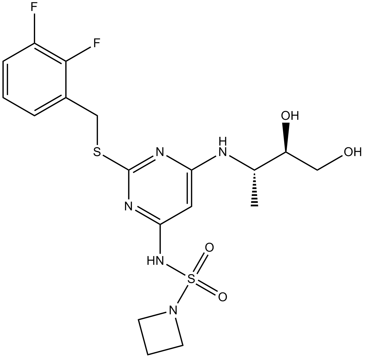 SRT3190 Chemische Struktur