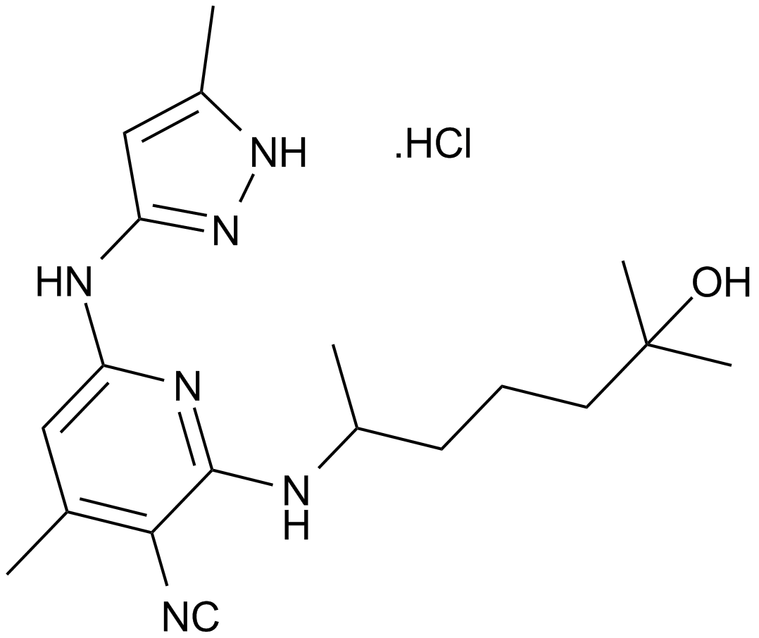 TC-A 2317 hydrochloride التركيب الكيميائي