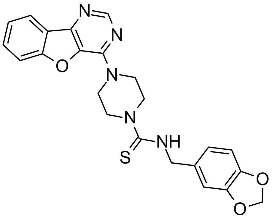 Amuvatinib (MP-470, HPK 56)  Chemical Structure